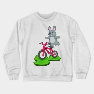 Rabbit Bicycle Crewneck Sweatshirt